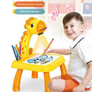 Children LED Projector Art Drawing Table Toys Painting Board Desk