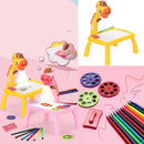Children LED Projector Art Drawing Table Toys Painting Board Desk